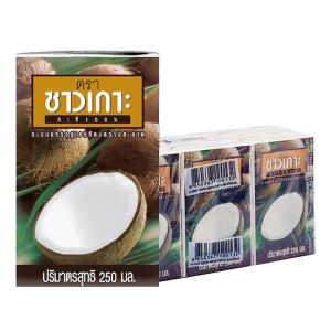 ชาวเกาะ กะทิ 250 มล. แพ็ค 6 
CHAOKOH Coconut Milk