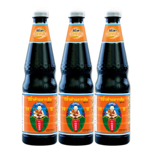 เด็กสมบูรณ์ซีอิ๊วดำสูตร 5 ฉลากส้ม 940 กรัม x3  
DEKSOMBOON Dark Soy Sauce Formula 5( Orange Label)