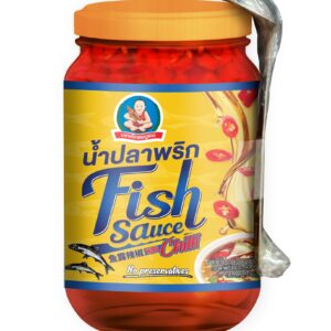 Dek Somboon Fish Sauce with Chili ตราเด็กสมบูรณ์ น้ำปลาพริก ขนาด 250 กรัม
DEKSOMBOON Brand Fish Sauce with Chili