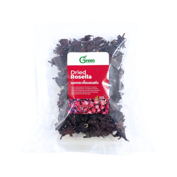 Dr.Green Dried Rosella 100g Dr.Green ดอกกระเจี๊ยบอบแห้ง 100 กรัม ปลอดสาร คัดเกรด
Dr.Green Dried Rosella