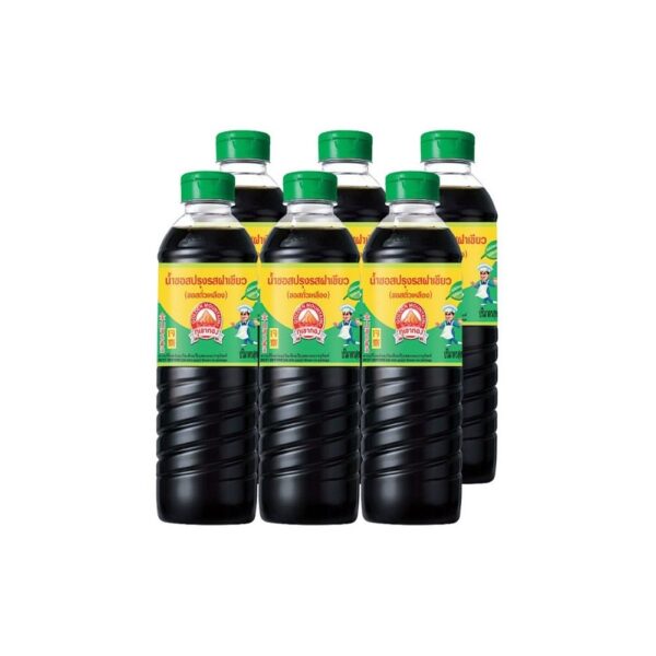 ภูเขาทองซอสปรุงรส ฝาเขียว 500 มิลลิลิตร x6  
GOLDEN MOUNTAIN Seasoning Sauce Green Cap