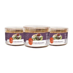 เจ๊เล็ก น้ำพริกแมงดา กระปุกพลาสติก ขนาด 90 กรัม แพ็ค 3 กระปุก 
J-LEK Chilli Paste with Mang Da Flavor