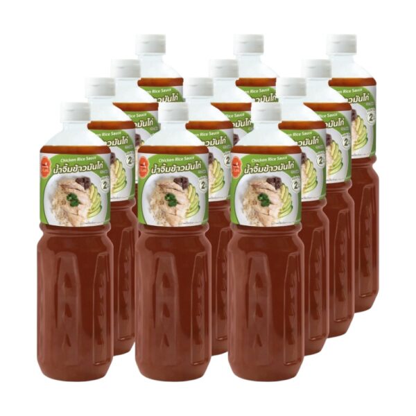 J-Lek (เจ๊เล็ก) น้ำจิ้มข้าวมันไก่ ขนาด 560 กรัม x 12   
J-LEK Chicken Rice Dipping Sauce