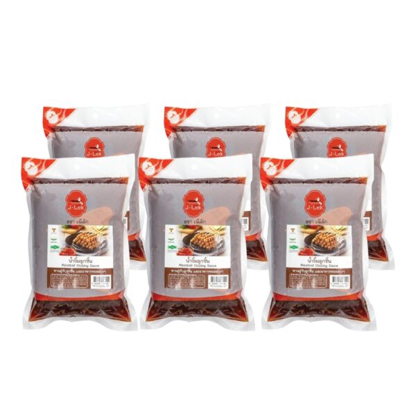 J-Lek (เจ๊เล็ก) น้ำจิ้มลูกชิ้น ขนาด 1กิโลกรัม แพ็ค 6  
J-LEK (Jay Lek) Meatball Dipping Sauce