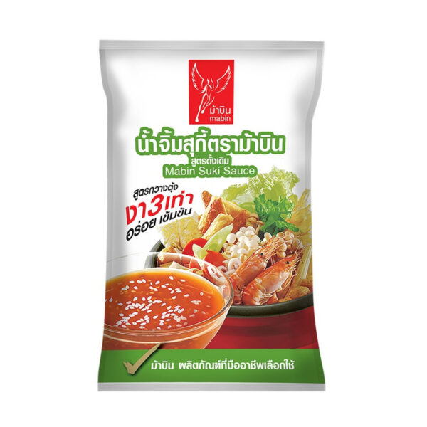 ม้าบิน น้ำจิ้มสุกี้ 1 กิโลกรัม 
MABIN SUKI SAUCE