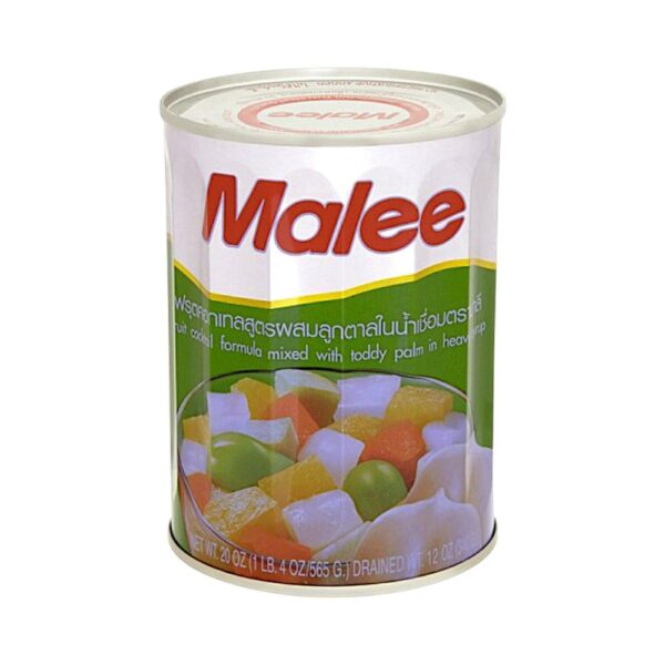 มาลี ฟรุตคอกเทลลูกตาลในน้ำเชื่อม 20 ออนซ์  
MALEE Fruit Cocktail Mixed Toddy Palm in Heavy Syrup