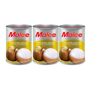 มาลี ลำไยในน้ำเชื่อม 20 ออนซ์ แพ็ค 3 
MALEE Longan in Heavy Syrup