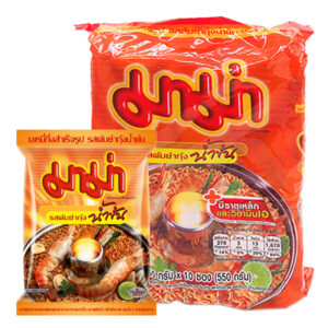 มาม่า บะหมี่กึ่งสำเร็จรูป รสต้มยำกุ้งน้ำข้น 55 ก. แพ็ค 10 
MAMA Tomyum Kung Namkon