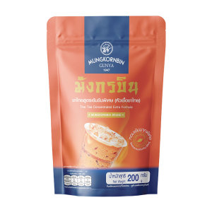 มังกรบิน หัวเชื้อชาไทย 200 ก. 
MUNGKORNBIN Thai Tea Concentrated Extra Formula