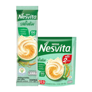 NESVITA ORIGINAL 25G X 12 เนสวีต้า เครื่องดื่มธัญญาหารสำเร็จรูปชนิดผง รสดั้งเดิม 25 ก. 12 ซอง
NESVITA ORIGINAL