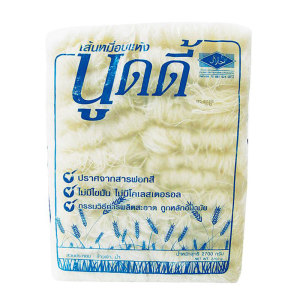 นูดดี้ เส้นหมี่อบแห้ง 2.7 กก.
NOODIE Dried White Noodle