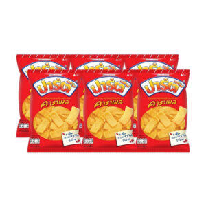 ปาร์ตี้ ขนมอบกรอบ รสคาราเมล. 48 ก. x 6 
PARTY Fried Snack Coated with Butter Caramel