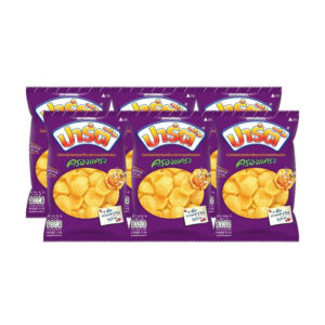 ปาร์ตี้ ขนมขบเคี้ยว ครองแครง 48 ก. x 6 
PARTY Fried Sweet Potato Chips Coated with Butter Caramel Sweet & Spicy Flavor