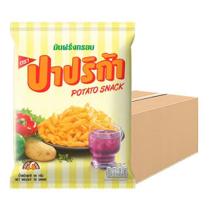 ปาปริก้า มันฝรั่งกรอบ 56 ก. x 18 
PAPRICA Crispy Potato Snack