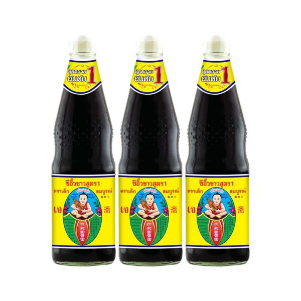 Perfect Boy Soy Sauce Formula 13 เด็กสมบูรณ์ซีอิ้วขาวสูตร1 700 มิลลิลิตร แพ๊ค 3
DEKSOMBOON Soy Sauce Formula 1