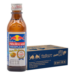 กระทิงแดง ทีโอเปล็กซ์-แอล เครื่องดื่มชูกำลัง 100 มล. x 50  
KRATINGDAENG THEOPLEX-L