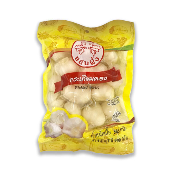 แสนผึ้ง กระเทียมดอง 900 ก.
SANPUENG Pickled Garlic