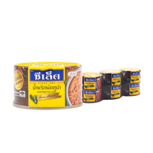 ซีเล็ค น้ำพริกผัดทูน่า 95 ก. x 6  
SEALECT Seasoned Tuna Chili Sauce Formula