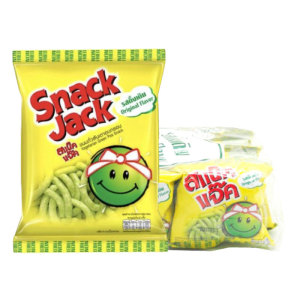 สแน็คแจ็ค ขนมถั่วลันเตาอบกรอบ 15 ก. แพ็ค 12 
SNACK JACK Green Pea Snack
