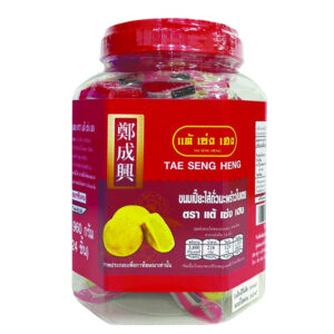 แต้เซ่งเฮง เปี๊ยะถั่วมะพร้าวใบเตย โหล 960 ก. 
TAE SENG HENG Pastry Coconut Pandan Bean Bottle