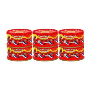 สามแม่ครัว ปลาซาร์ดีนในซอสมะเขือเทศ 190 ก. x 6 
THREE LADY COOKS Sardines in Tomato Sauce