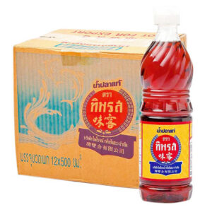 ทิพรส น้ำปลาแท้ 500 มล. x 12  
TIPAROS Fish Sauce