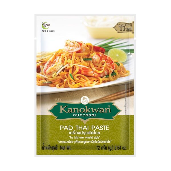 กนกวรรณ เครื่องปรุงผัดไทย 72 กรัม  
KANOKWAN PAD THAI PASTE