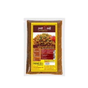 kuo kling jarome จะโหรม พริกแกงคั่วกลิ้งเจ 300 ก.
JAROME Vegan Kuo Kling Curry