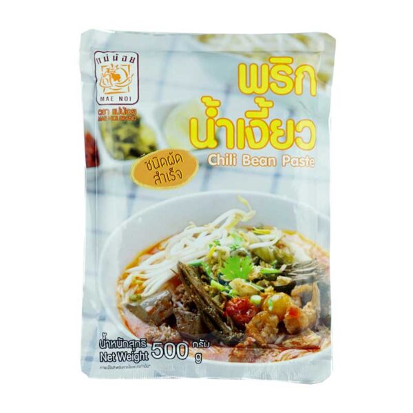 MAE NOI Chili Bean Paste 500 g แม่น้อย พริกน้ำเงี้ยว 500 ก.
MAE NOI Chili Bean Paste