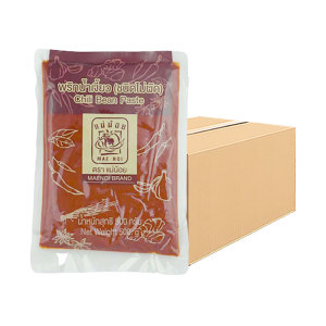 MAE NOI Chili Bean Paste 500 g x 12 แม่น้อย พริกน้ำเงี้ยวไม่ผัด 500 ก. x 24
MAE NOI Chili Bean Paste