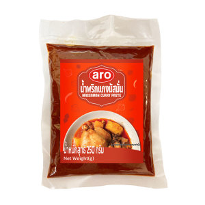 aro massaman 250 เอโร่ น้ำพริกแกงมัสมั่น 250 กรัม
ARO Massaman Curry Paste