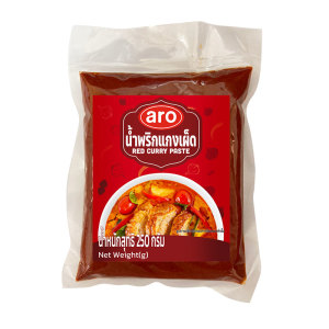 aro-red curry-paste-250 เอโร่ น้ำพริกแกงเผ็ด 250 ก.
ARO Red Curry Paste